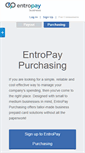 Mobile Screenshot of business.entropay.com